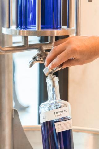 Victoria Distillery Watch-your-bottle-get-filled-at-YYJ